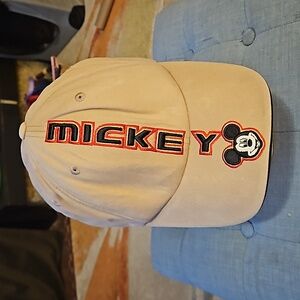 🌟3/$25🌟 Disneyland Resort Mickey Mouse Tan Baseball Cap Disney
